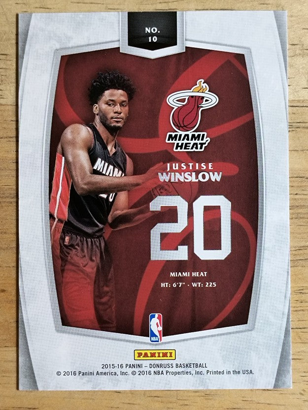 2015-16 Elite Franchise Futures #10 Justise Winslow