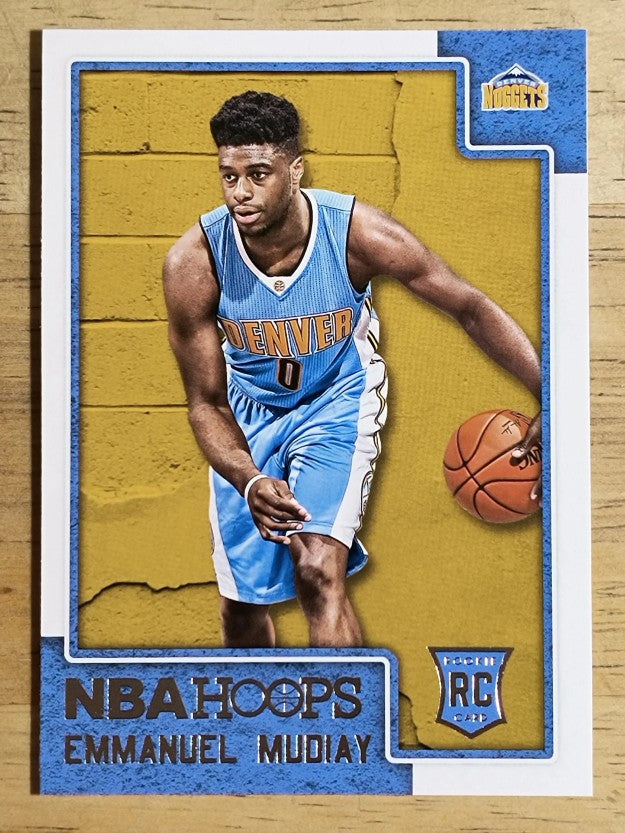 2015-16 Hoops #294 Emmanuel Mudiay RC