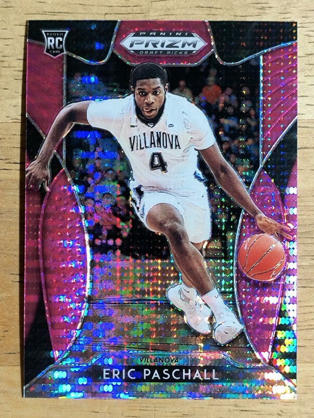 2019-20 Panini Prizm Draft Picks Prizms Pink Pulsar #40 Eric Paschall