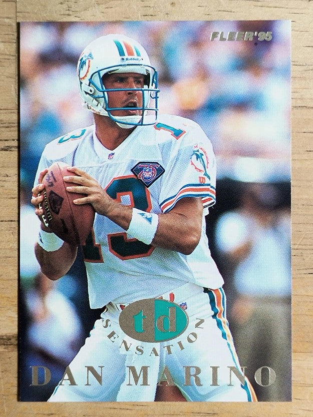 1995 Fleer TD Sensations #2 Dan Marino