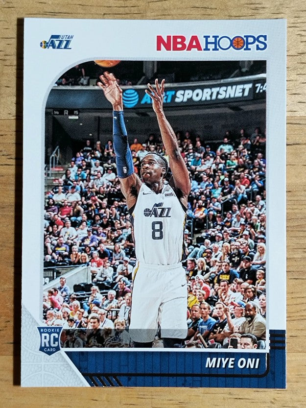 2019-20 Hoops #257 Miye Oni RC