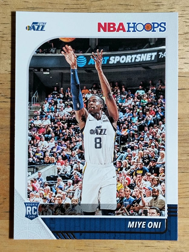 2019-20 Hoops #257 Miye Oni RC