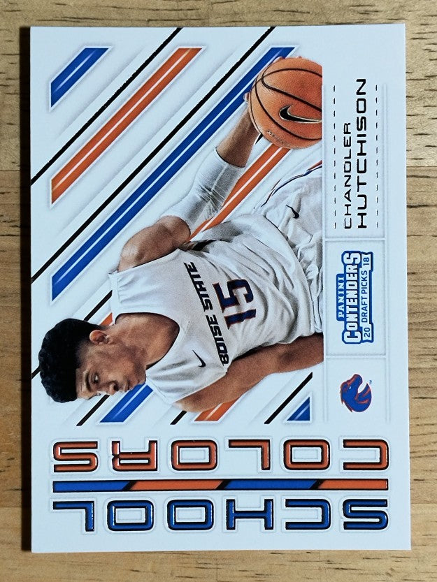2018-19 Panini Contenders Draft Picks School Colors #20 Chandler Hutchison