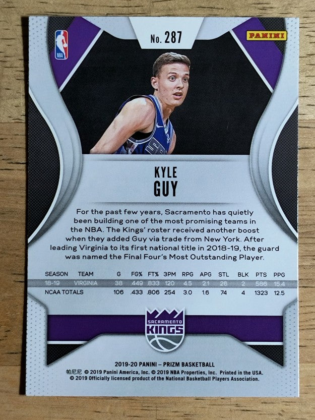 2019-20 Panini Prizm #287 Kyle Guy RC