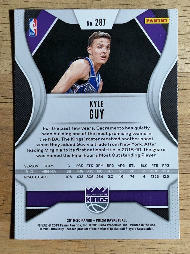 2019-20 Panini Prizm #287 Kyle Guy RC