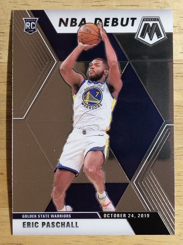 2019-20 Panini Mosaic #272 Eric Paschall