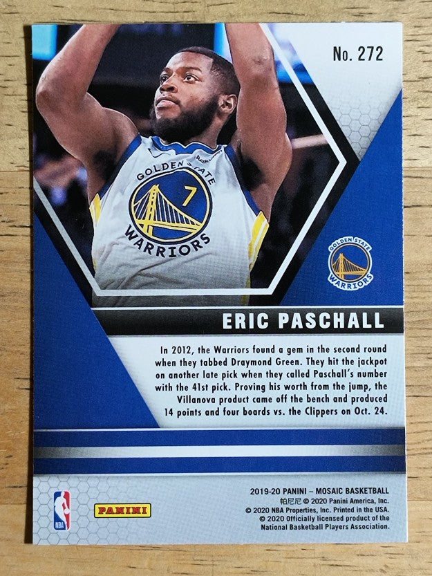 2019-20 Panini Mosaic #272 Eric Paschall