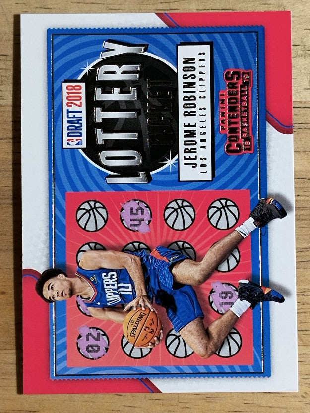 2018-19 Panini Contenders Lottery Ticket #13 Jerome Robinson