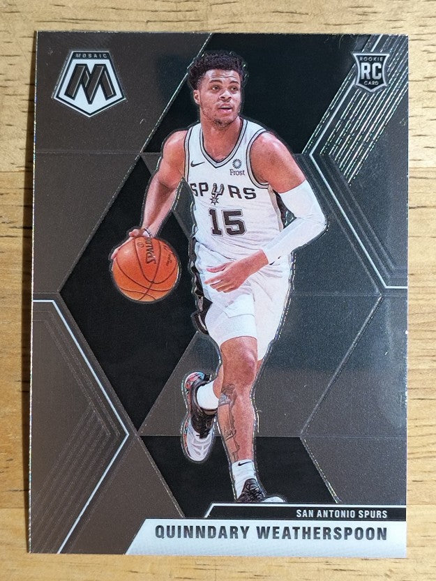 2019-20 Panini Mosaic #204 Quinndary Weatherspoon RC