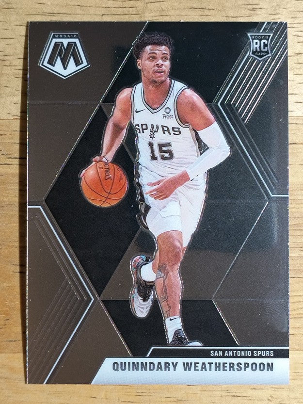 2019-20 Panini Mosaic #204 Quinndary Weatherspoon RC