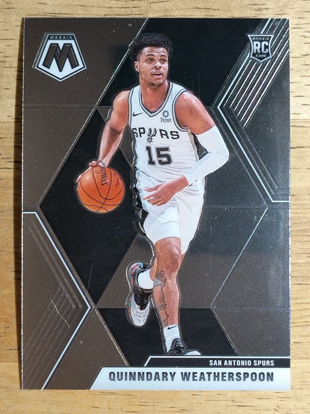 2019-20 Panini Mosaic #204 Quinndary Weatherspoon RC
