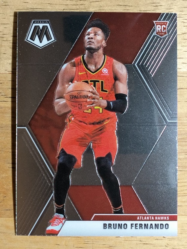 2019-20 Panini Mosaic #230 Bruno Fernando RC