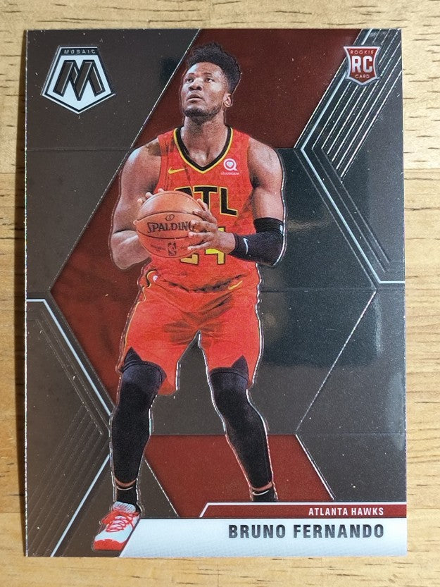 2019-20 Panini Mosaic #230 Bruno Fernando RC