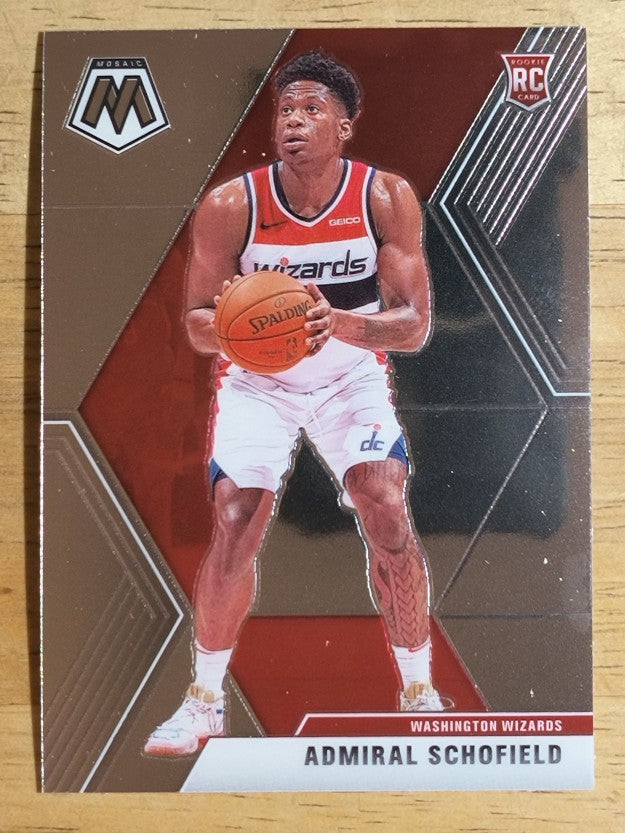 2019-20 Panini Mosaic #202 Admiral Schofield RC