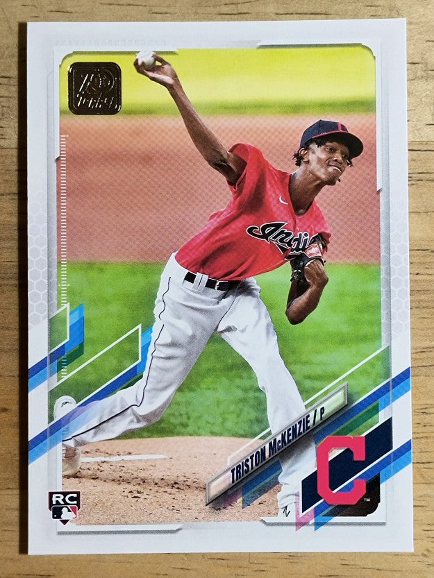 2021 Topps #319 Triston McKenzie RC