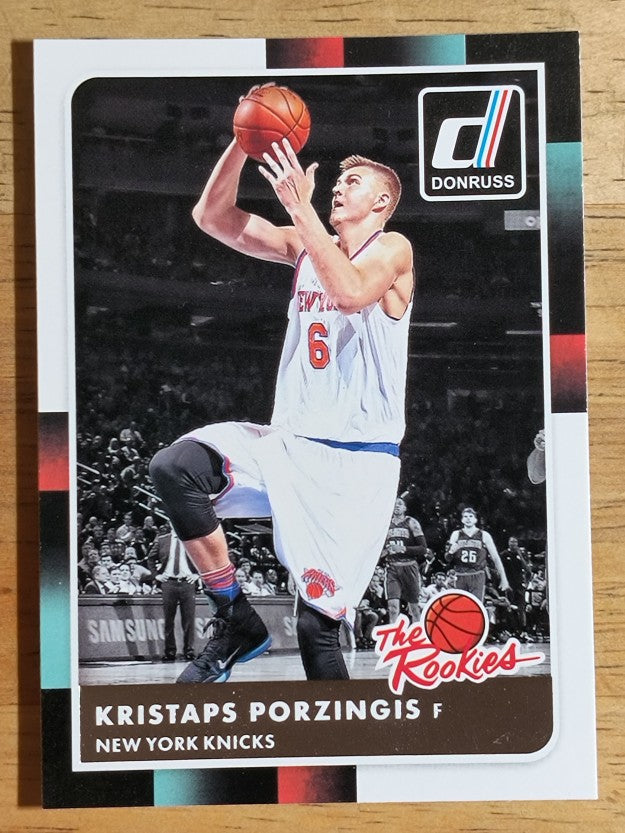 2015-16 Donruss The Rookies #32 Kristaps Porzingis