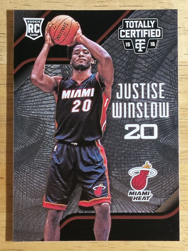 2015-16 Totally Certified #172 Justise Winslow RC