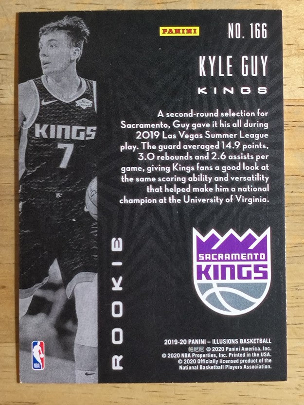 2019-20 Panini Illusions #166 Kyle Guy RC