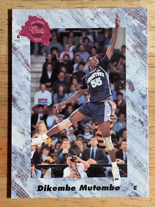 1991 Classic Four Sport #151 Dikembe Mutombo