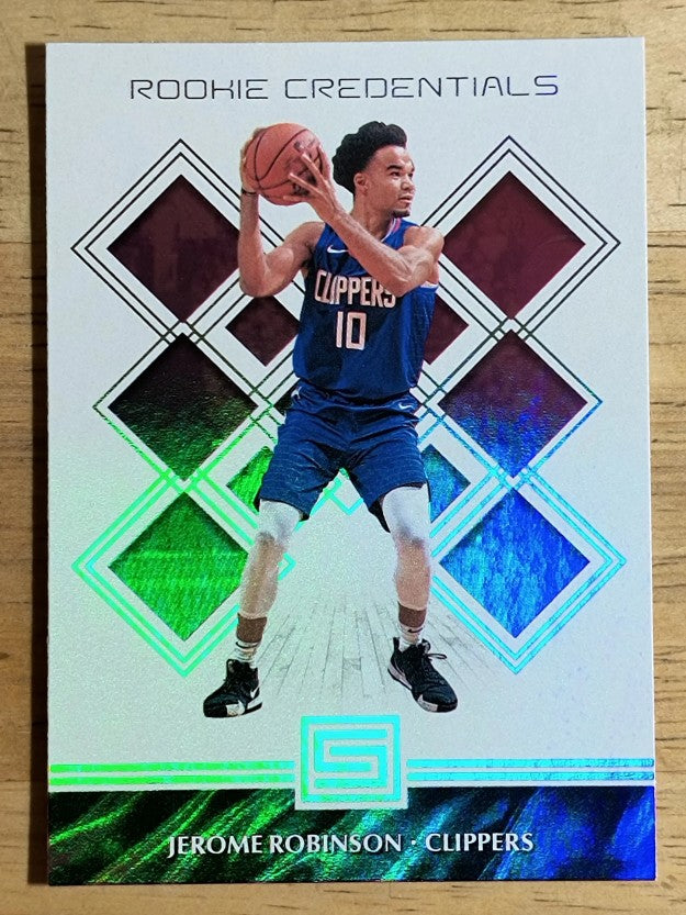 2018-19 Panini Status Rookie Credentials #40 Jerome Robinson