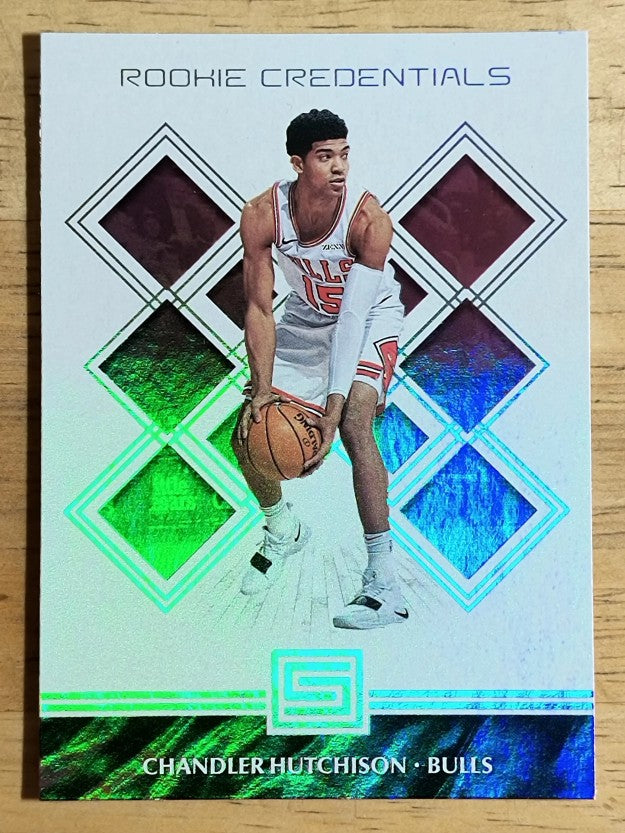 2018-19 Panini Status Rookie Credentials #34 Chandler Hutchison