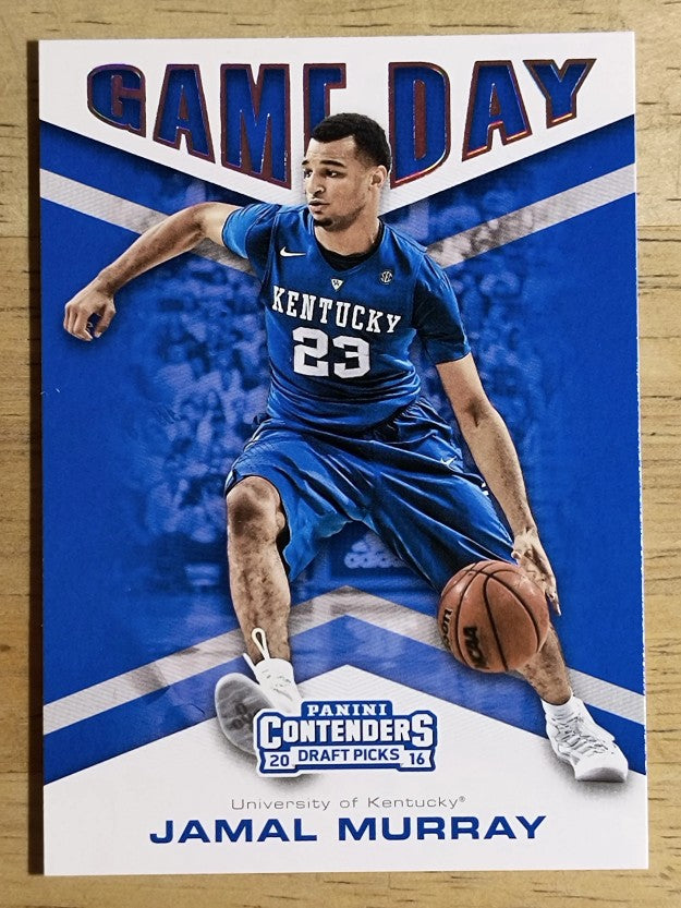2016-17 Panini Contenders Draft Picks Game Day #3 Jamal Murray