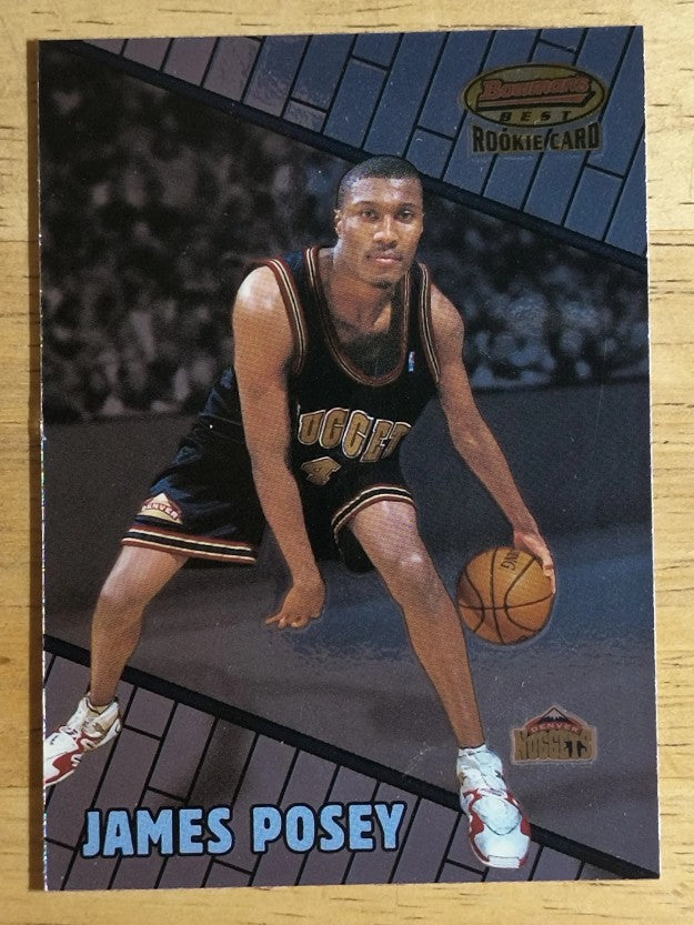 1999-00 Bowman's Best #118 James Posey RC