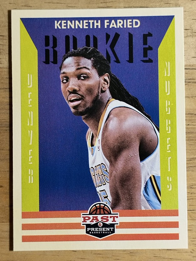2012-13 Panini Past and Present #184 Kenneth Faried RC