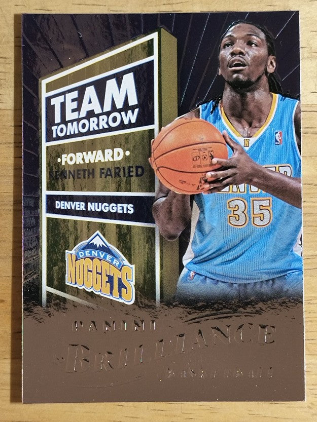 2012-13 Panini Brilliance Team Tomorrow #5 Kenneth Faried