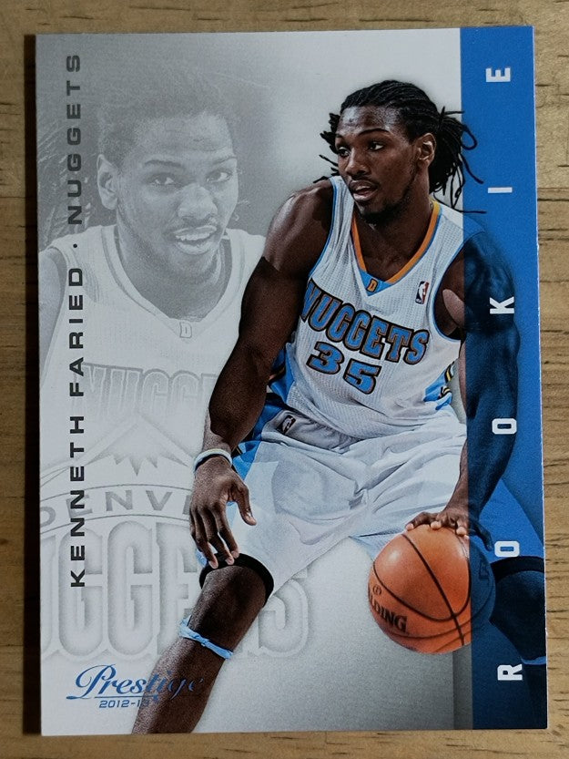 2012-13 Prestige #158 Kenneth Faried RC