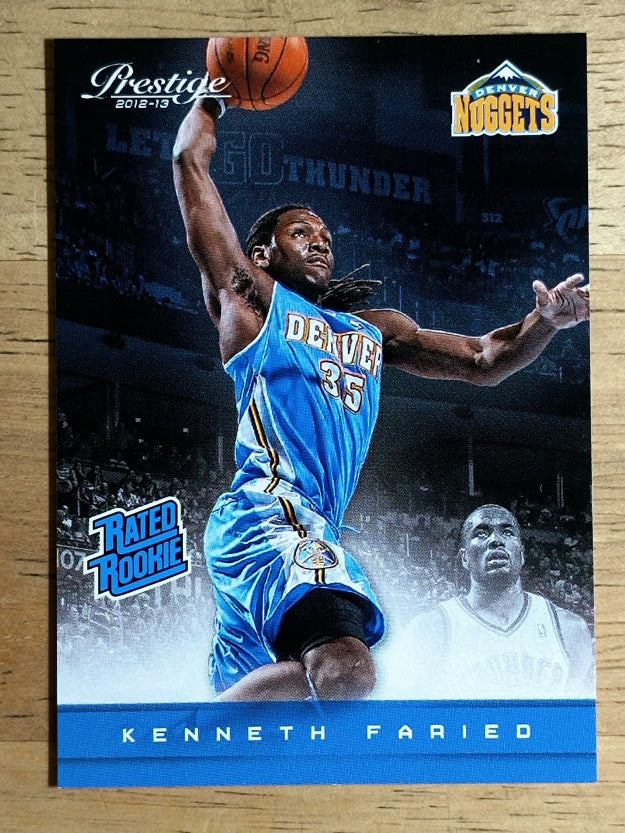 2012-13 NBA Starting Five #10 Kenneth Faried