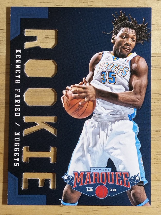 2012-13 Panini Marquee #325 Kenneth Faried RC