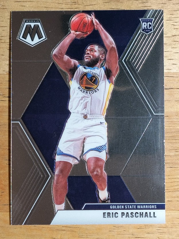 2019-20 Panini Mosaic #250 Eric Paschall RC
