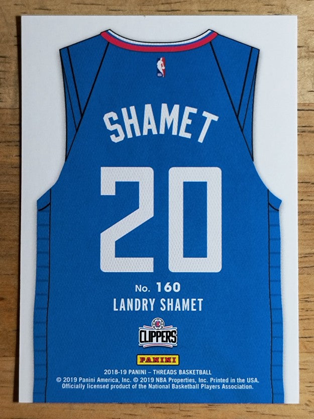 2018-19 Panini Threads #160 Landry Shamet ICON