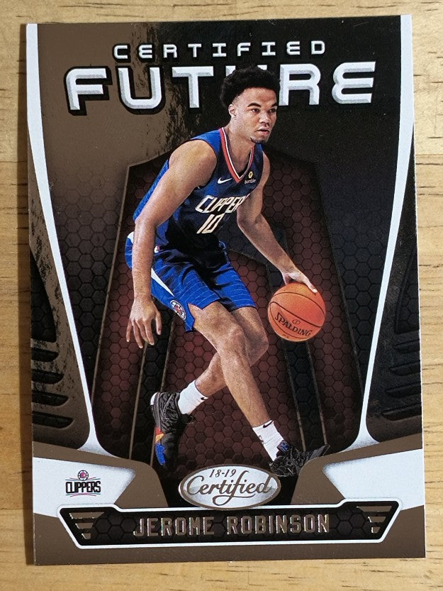 2018-19 Certified Certified Future #CF13 Jerome Robinson