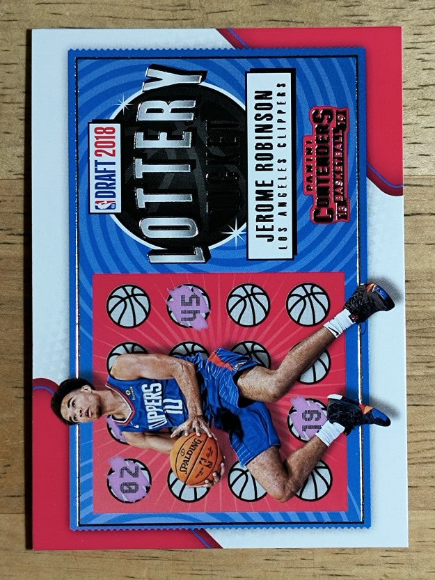 2018-19 Panini Contenders Lottery Ticket #13 Jerome Robinson