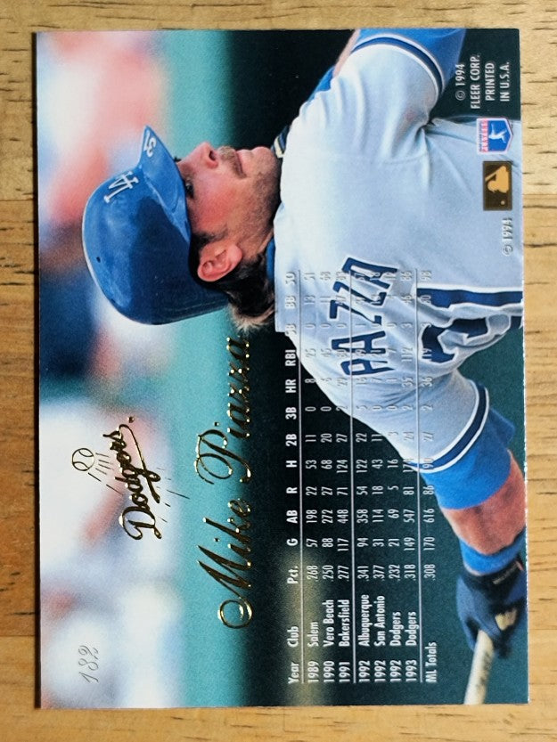 1994 Flair #182 Mike Piazza