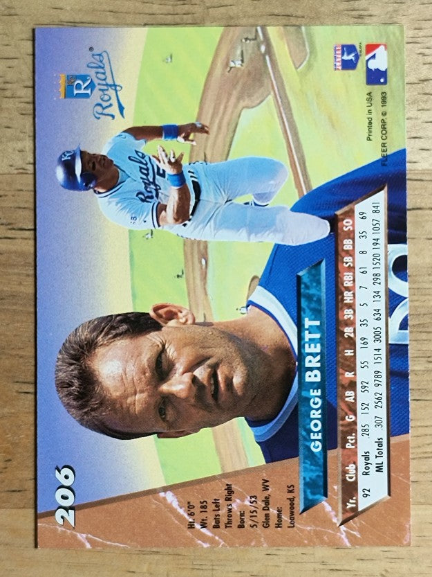 1993 Ultra #206 George Brett