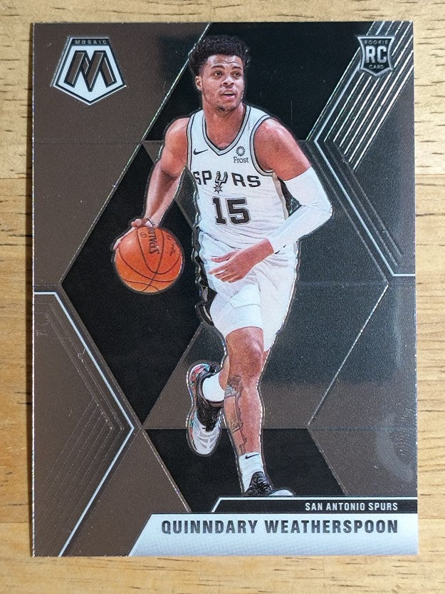 2019-20 Panini Mosaic #204 Quinndary Weatherspoon RC