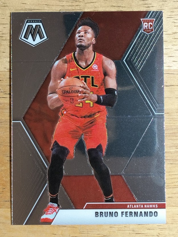 2019-20 Panini Mosaic #230 Bruno Fernando RC