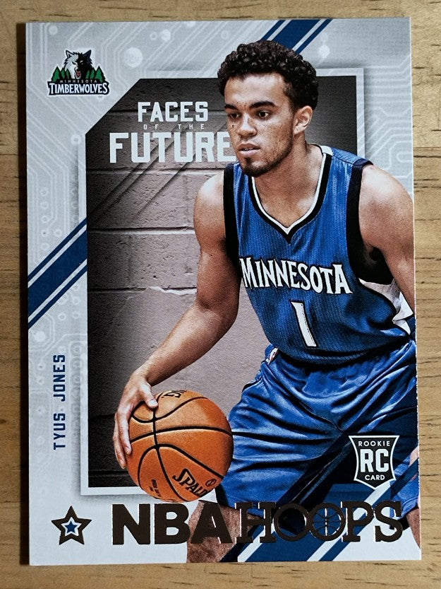 2015-16 Hoops Faces of the Future #16 Tyus Jones