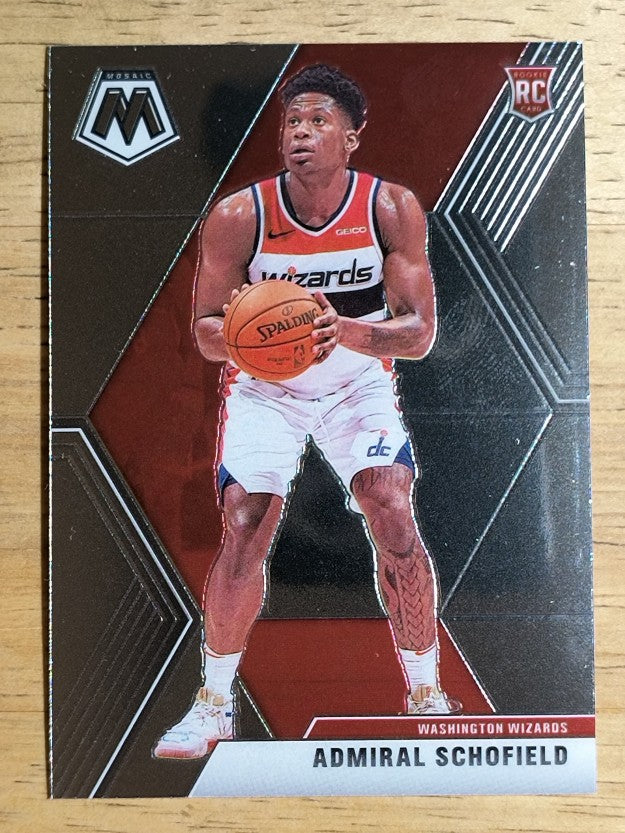 2019-20 Panini Mosaic #202 Admiral Schofield RC