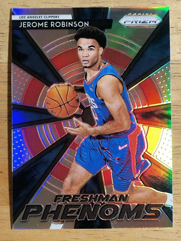 2018-19 Panini Prizm Freshman Phenoms Prizms Silver #13 Jerome Robinson