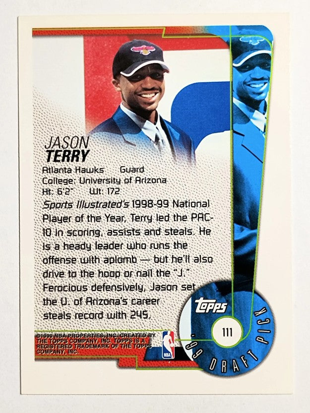 1999-00 Topps Tip-Off #111 Jason Terry RC