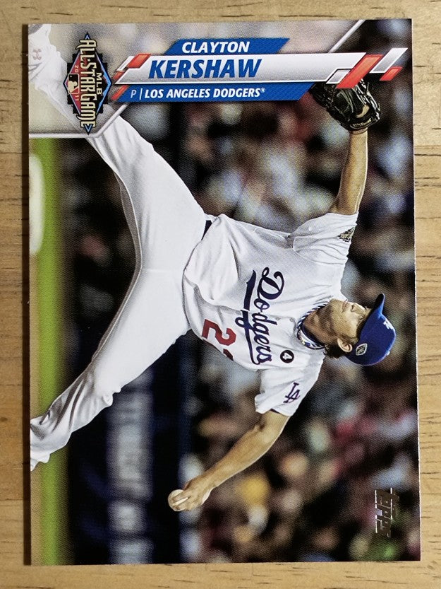 2020 Topps Update #U237 Clayton Kershaw AS