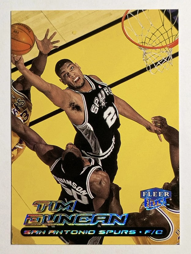 1999-00 Ultra #80 Tim Duncan