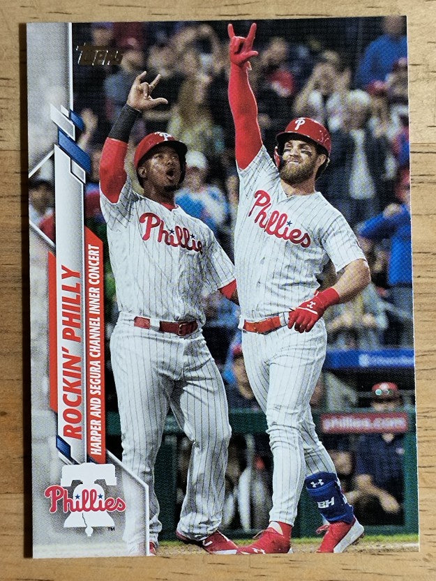 2020 Topps Update #U74 Bryce Harper/Jean Segura