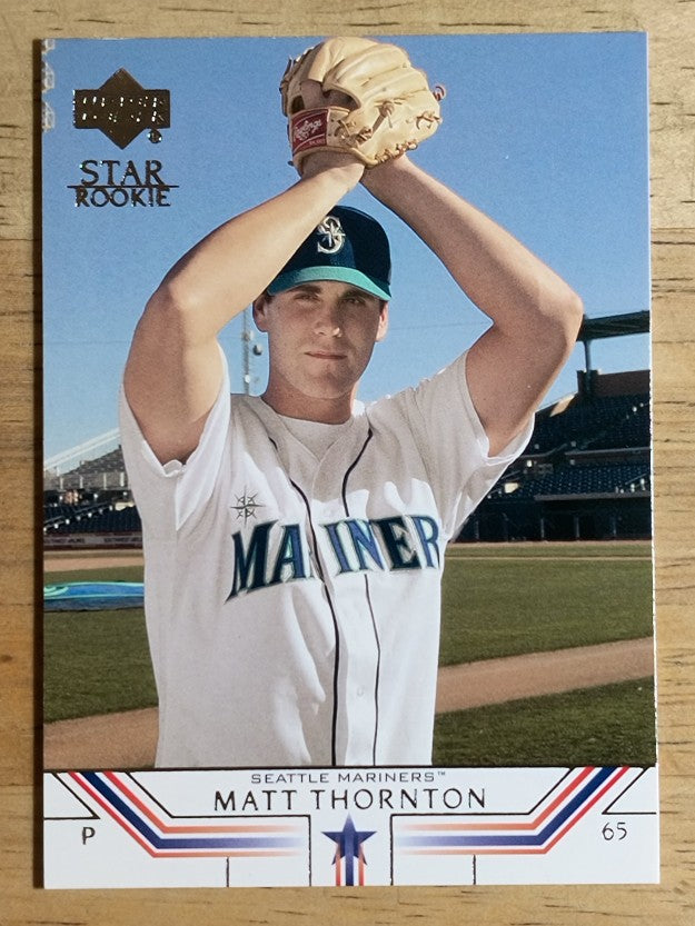 2002 Upper Deck #525 Matt Thornton SR RC