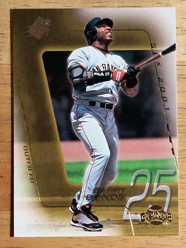 2001 SPx #66 Barry Bonds