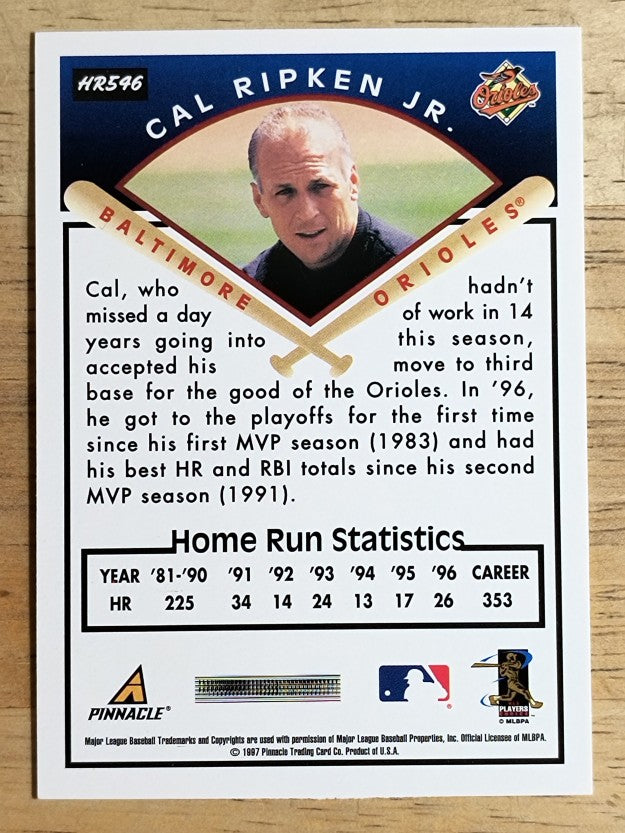 1997 Score Hobby Reserve #HR546 Cal Ripken TG (NM)